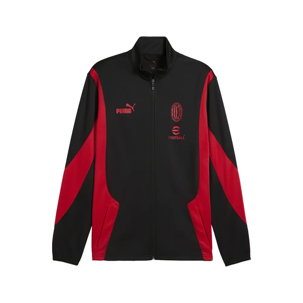 PUMA Mens Ac Milan Ftblnrgy+ Jacket Athletic Outerwear Casual - Black
