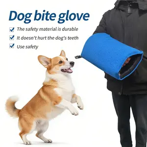 Puppy Small Dog Training Bite Sleeve, Thick Anti-Tear Canvas Arm Cover, Basic Dog Training Protection Tool, Durable No-Bite Design