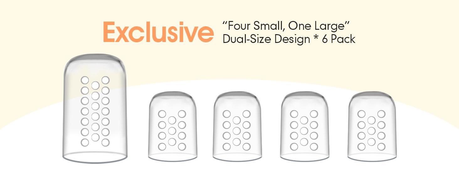 30 Pcs Silicone Toe Protectors for Women High Heels, Anti-Friction Toe Sleeves for Blisters & Pain Relief, Dual Size Big & Little Toe Covers, Clear Breathable Toe Caps for All-Day Comfort