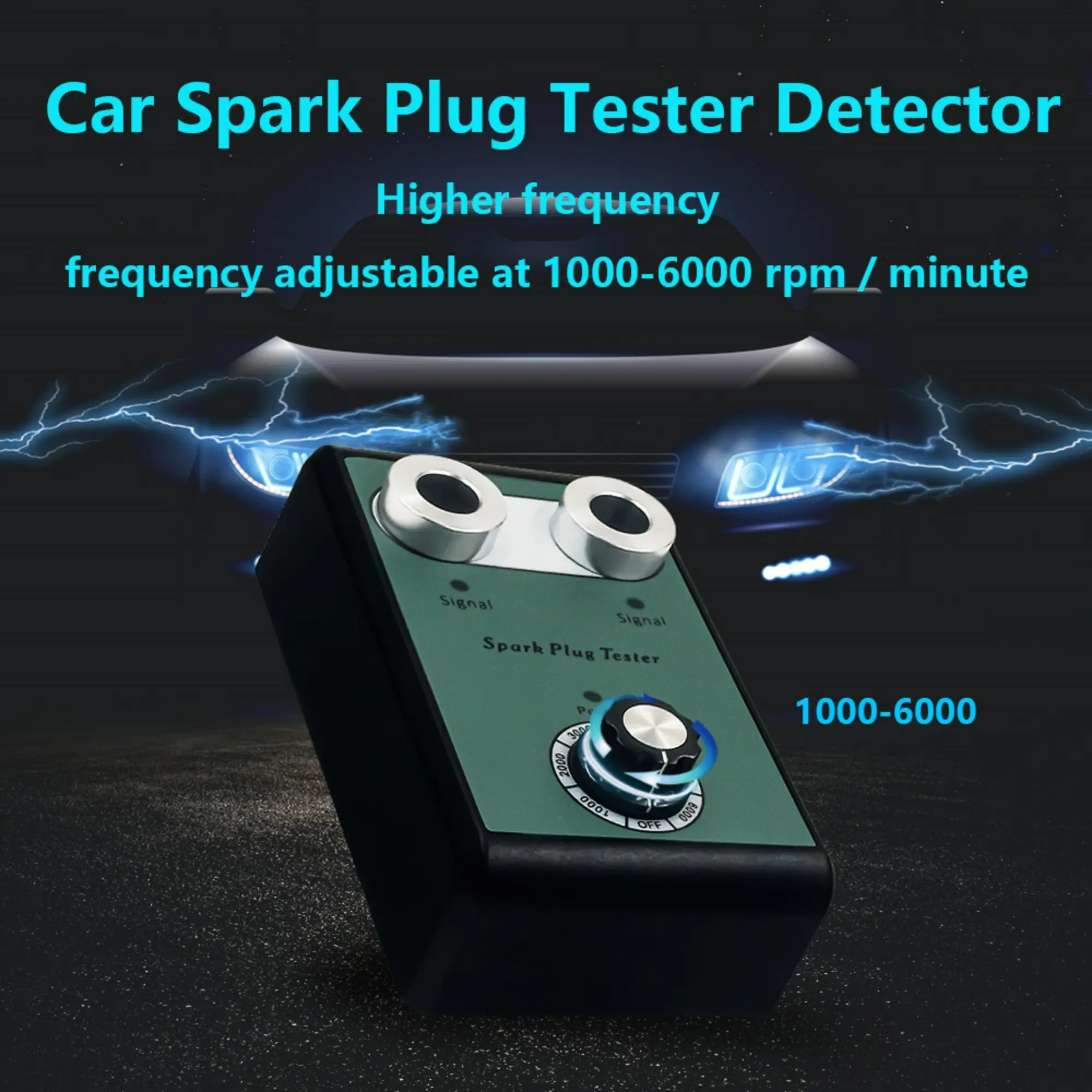 12V In-line Wire Ignition Plug Analyzer, Spark Plug Tester Pen, Test Car Engine Auto Diagnostic Tool, Car Spark Plug Tester