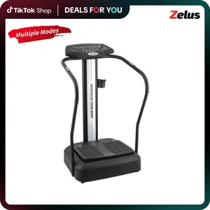 【Jumpstart Sale】ZELUS Body Vibration Plate, 500W Vibration Plate Exercise Machine with 99 Levels 3 Preset Modes & 2 Resistance Bands,all seasons,Home Fitness,gift idea,Outdoorfun,body wieg ht exercise