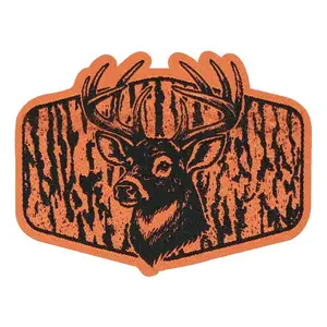 Forest Deer Embroidered Patch, Self-Adhesive Iron-On Applique, Perfect for Clothes Jackets Hats Accessories, Sewing Accessory Type