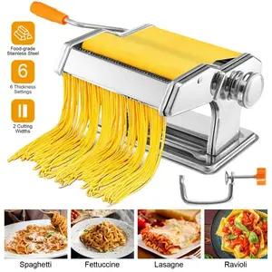Stainless Steel Pasta Maker Machine With Adjustable Thickness