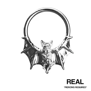 Real Bat Septum - Intricate Design Symbolizing Transformation & Resilience - 1g Weight - Piercing Required - 2025 Valentine's Day Drop