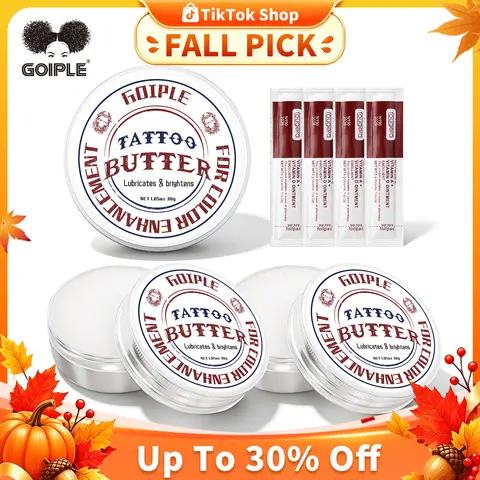 【Deals for You days】3 Counts Tattoo Aftercare Cream for Before, During, and After Tattoo Process - Scar Repair, Gel, and Protective Balm for New & Older Tattoos, Tattoo Supplies, Tattoo Aftercare Kit