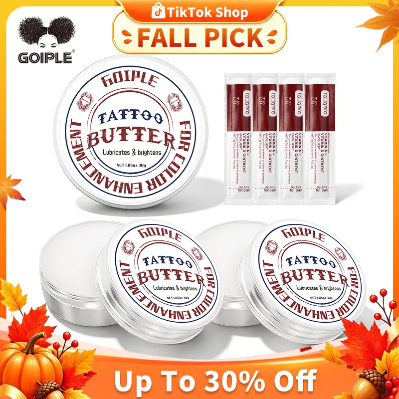 【Deals for You days】3 Counts Tattoo Aftercare Cream for Before, During, and After Tattoo Process - Scar Repair, Gel, and Protective Balm for New & Older Tattoos, Tattoo Supplies, Tattoo Aftercare Kit