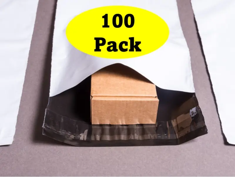 Poly Mailer Envelope Self-Seal Shipping Bag Tear-Resistant Multiple Sizes 100/pack