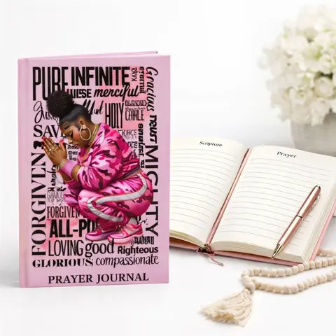 Camouflage Prayer Journal Transfer
