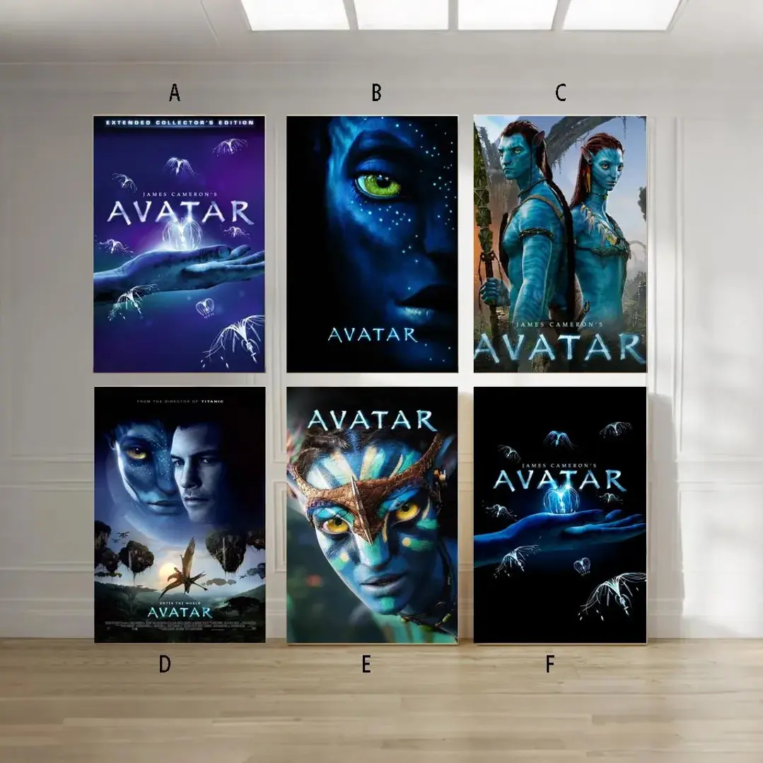 Avatar Movie Canvas Poster, Home Decor Wall Art Print for Living Room Bedroom