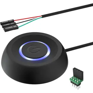 PC Power Button, Desktop Power Button PC External Power   Off LED PC Power  Button SW Extension for  Motherboard