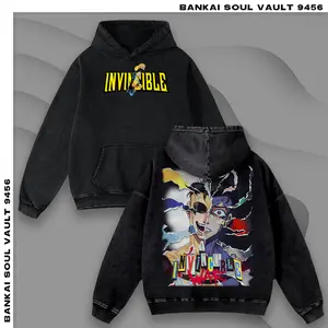 Invincible War Mark Grayson Multiverse Comic Graphic Hoodie, Retro Superhero Event Shirt, Vintage Bootleg Acid Wash Unisex Tee, Oversized Sweatshirt