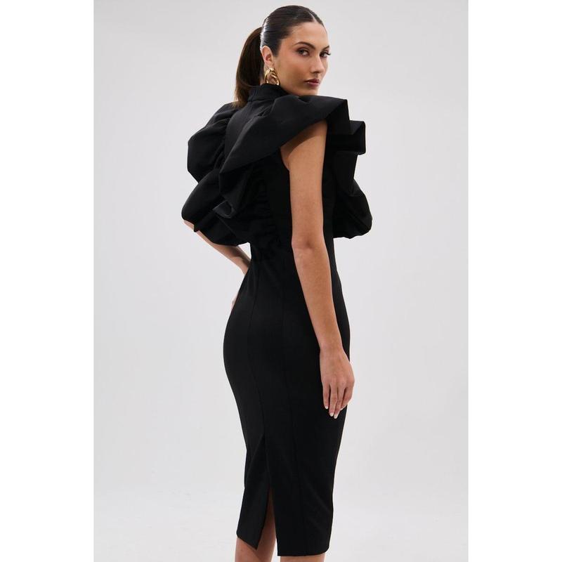 TRUTH BE TOLD MIDI DRESS