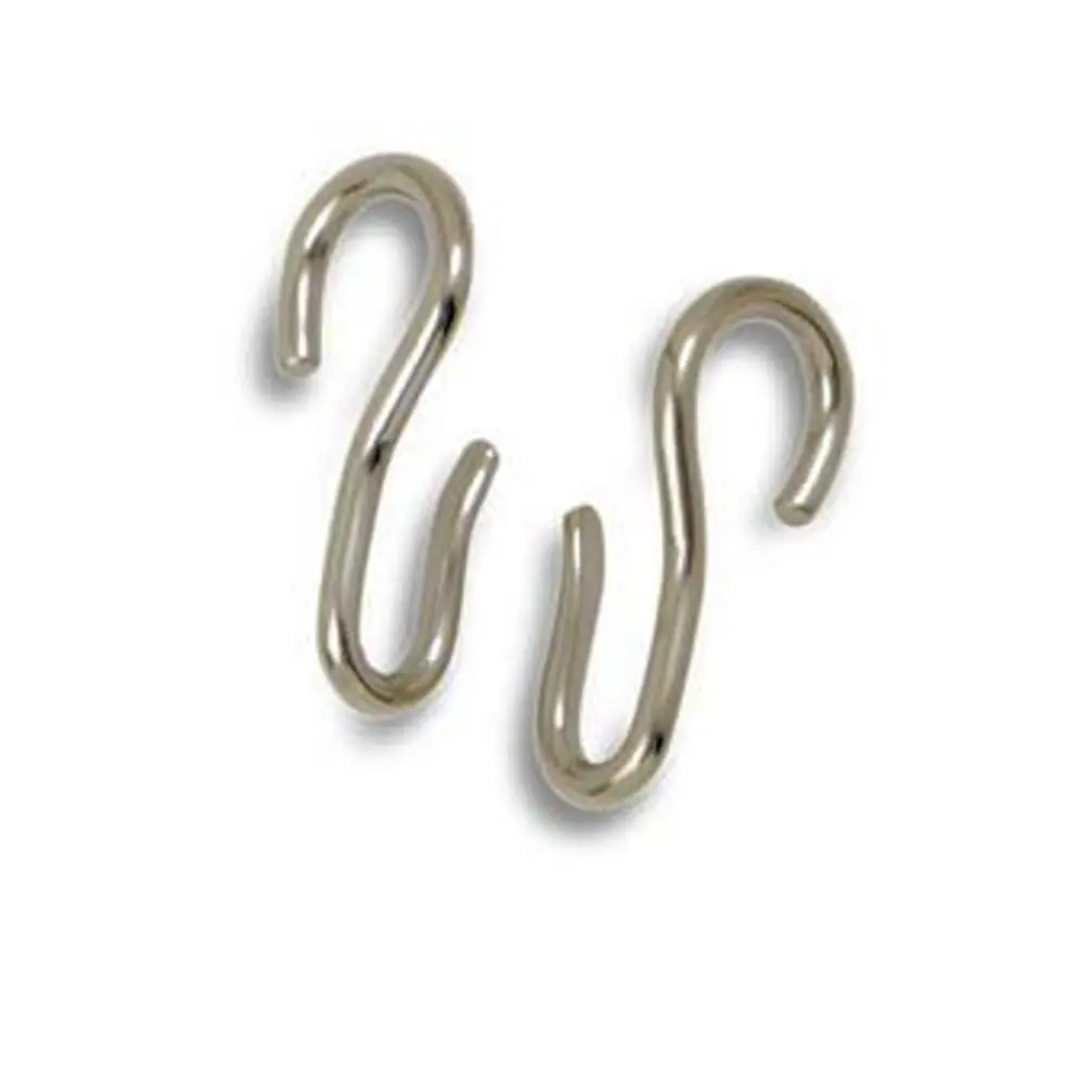 Centaur Stainless steel Curb Chain Hooks Pair - Stainless Steel
