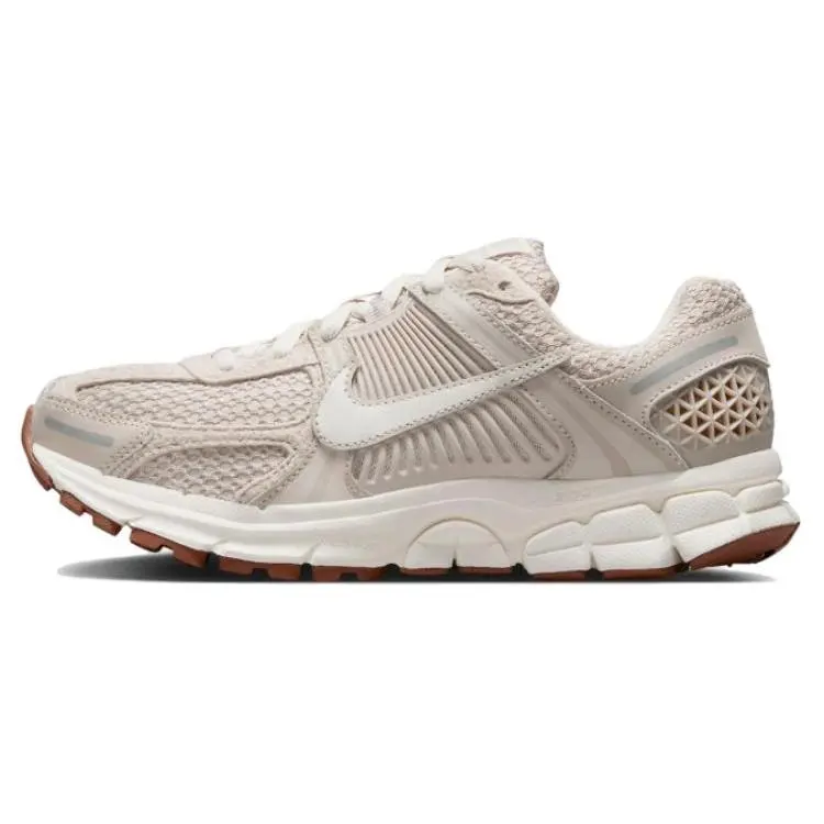 Nike Zoom Vomero 5 Light Orewood Brown Stylish Comfortable Cushioned Durable Low Top Commuter Running Shoes Women's FZ3780-101