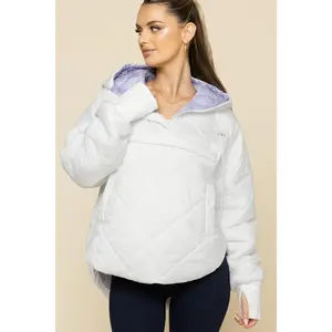 Pillow Packable Puffer Jacket - White