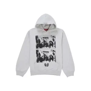 Supreme Men's Wu-Tang Clan Hooded Sweatshirt Heather Grey, from StockX