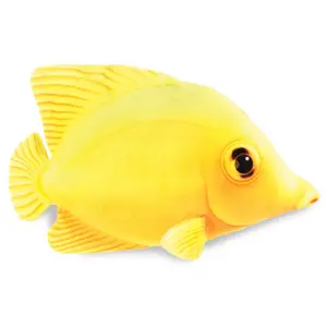 Real Planet™ Yellow Tang Realistic Plush Stuffed Animal