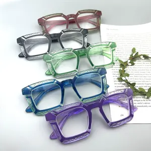 1 Pair High Definition Reading Glasses, Young and Stylish, Comfortable to Wear, Multiple Colors Available, Unisex Glasses