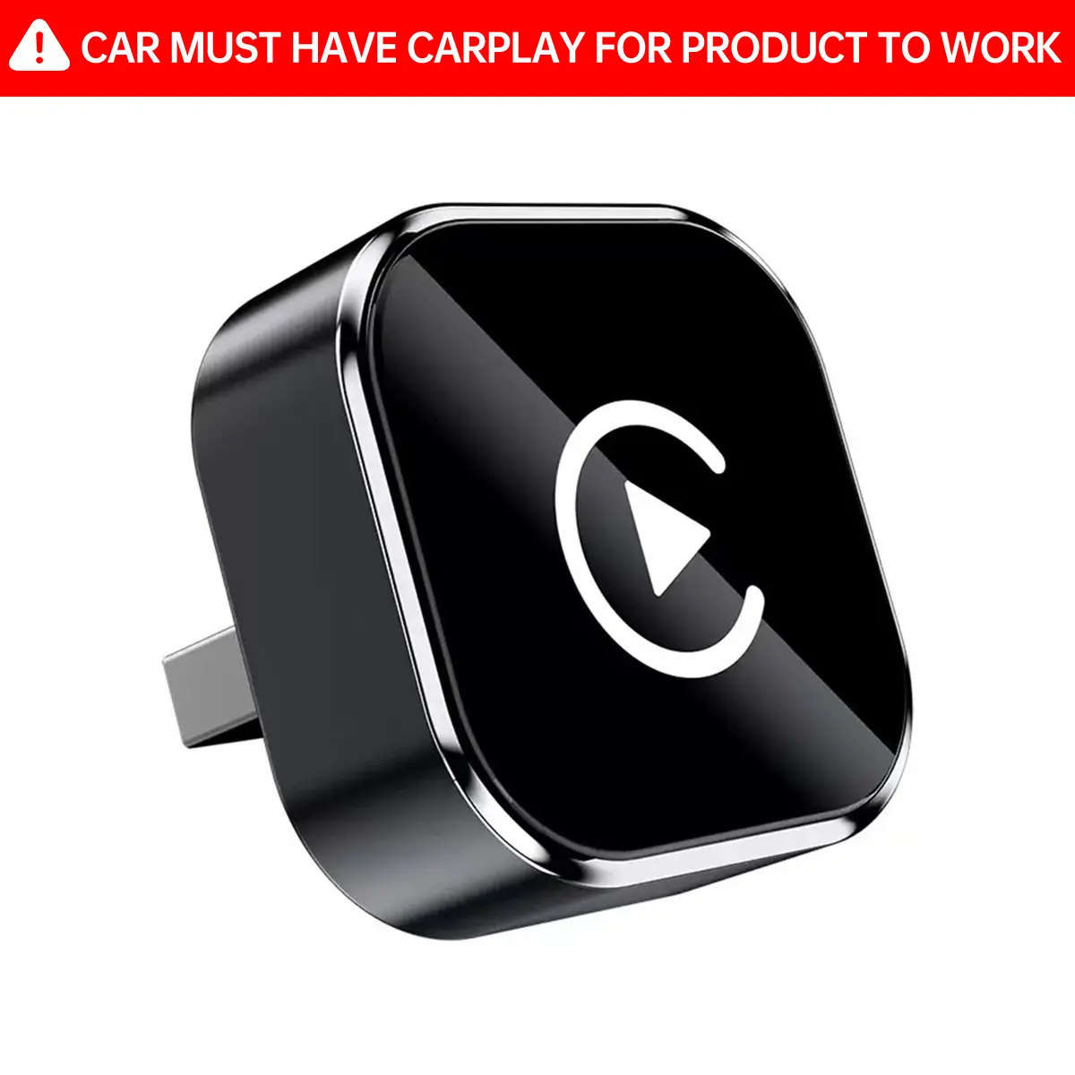 Mini Wireless Apple CarPlay Adapter, for both Apple and Android,converts wired to wireless, suitable for factory wired CarPlay cars from 2016+