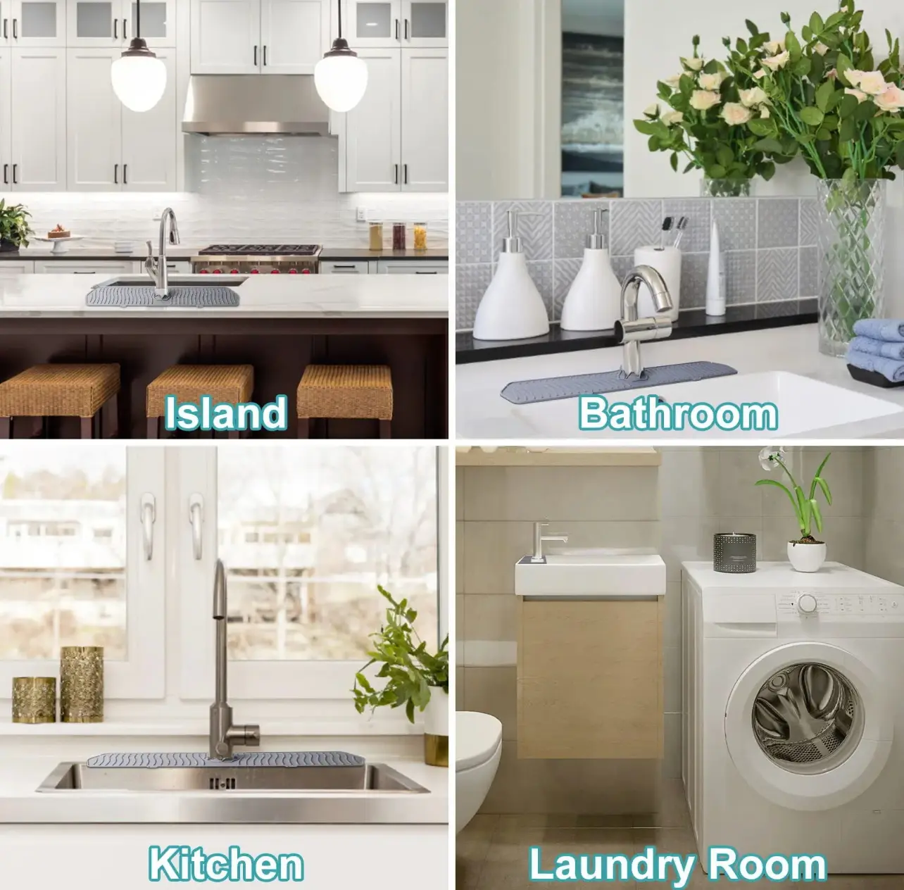 Kitchen Sink Splash Guard, Home Care Supplies for Kitchen Use