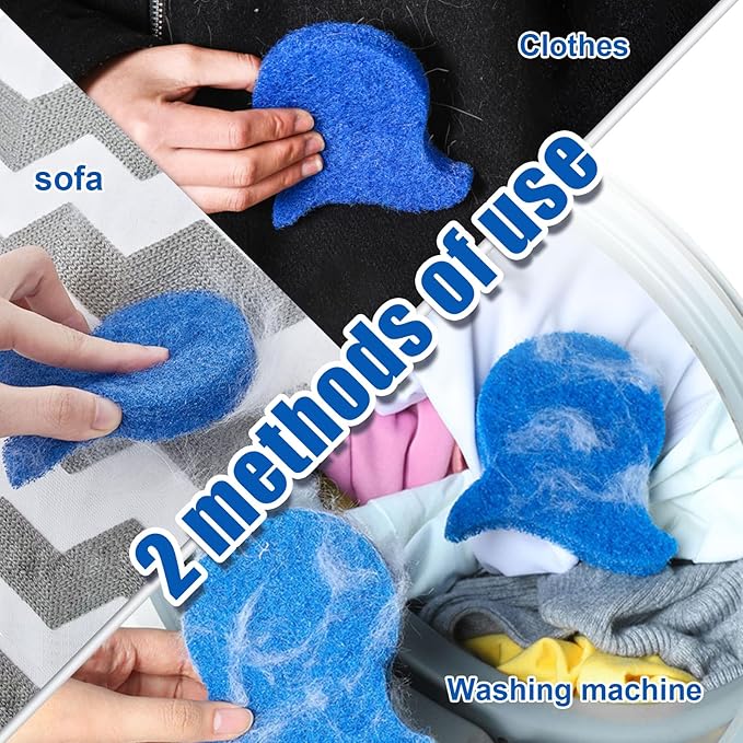 Pet Hair Remover for Laundry-6PCS,Dog Hair Remover for Laundry,Pet Hair Remover Balls for Washing Machine Reusable Hair Catcher for Dogs and Cats Pet Hair Remover for Laundry-6PCS,Dog Hair Remover for Laundry,Pet Hair Remover Balls for Washing Machine Reusable Hair Catcher for Dogs and Cats