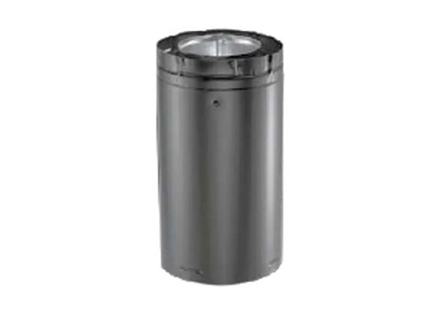 M & G Duravent 46DVA-48 DirectVent Pro Vent Pipe - Galvanized, 4" Inner Diameter, 6-5/8" Outer Diameter, for Fireplaces, Approved for Most Direct Vent Appliances, Eliminates Fasteners