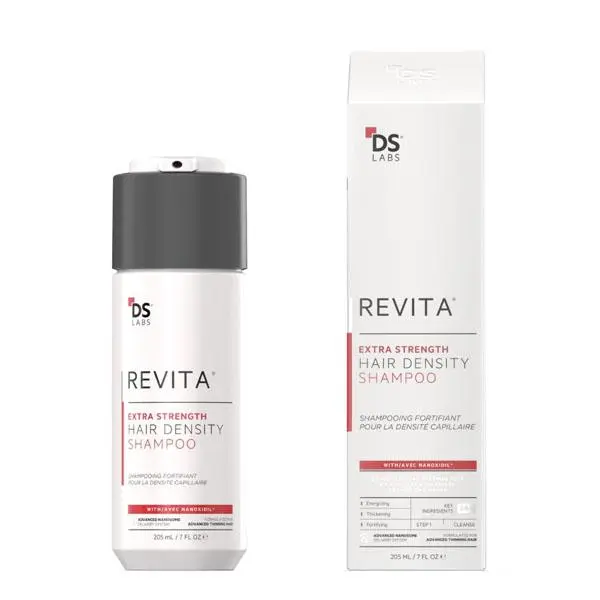🔥 HOT SALE 51% OFF DS Labs Revita Extra Strength Shampoo, 205mL – Scalp First Cleanse for Fuller, Thicker Looking Hair, Lightweight Hydration, Sulfate Free, Color Safe, For Men & Women | Advanced formula with peptides, caffeine & amino acids to support s