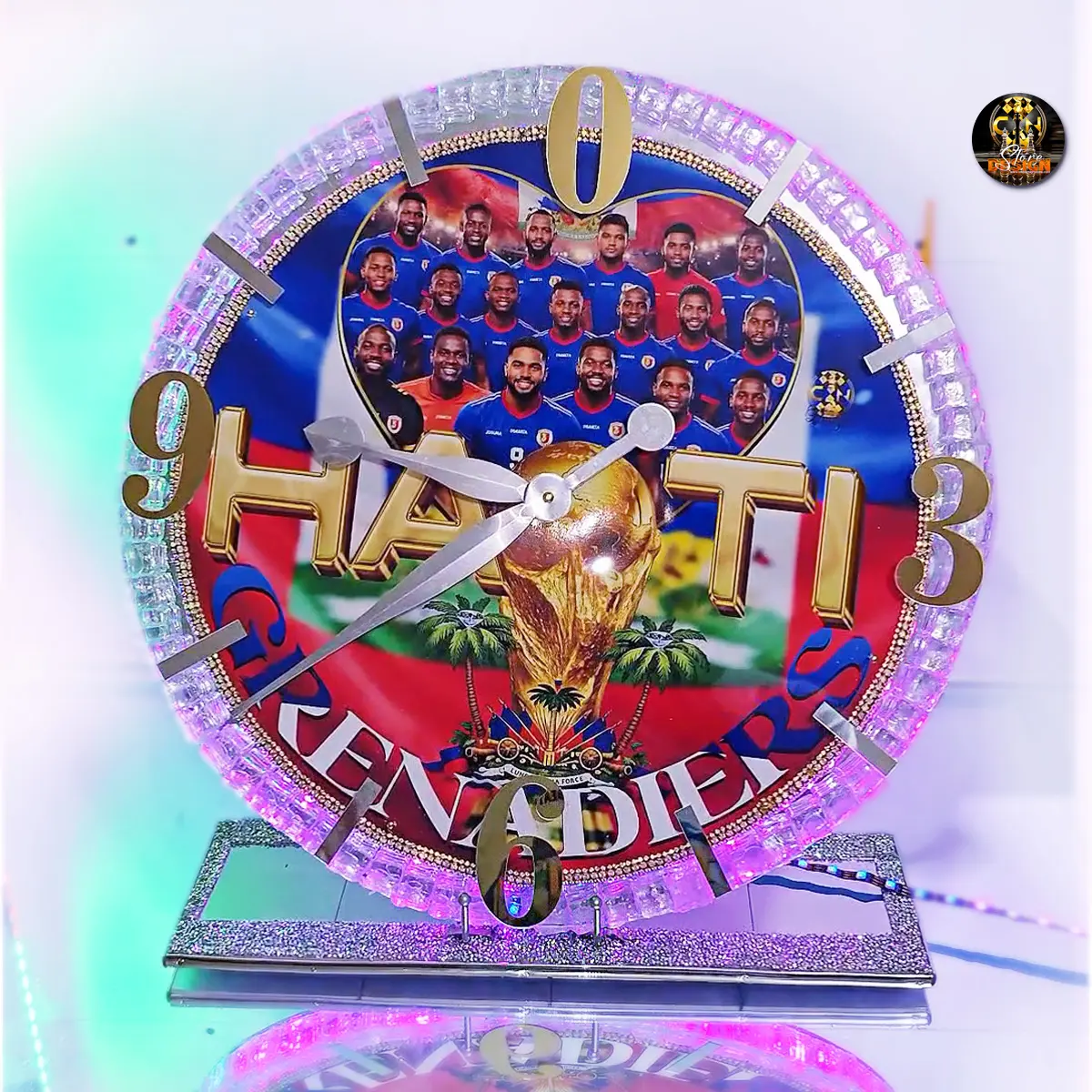 Shining Clock Crystal Customize