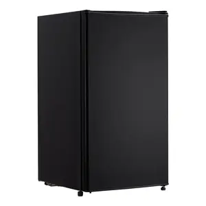 【GARVEE】Mini Fridge With Freezer, 4.3 Cu.Ft Single Door Refrigerator - Adjustable Thermostat, Reversible Doors, Ideal for Dorm, Office, Rv, Garage, Apartment, Black