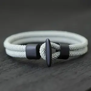 Handmade Milan Rope Bracelet Outdoor Survival Bracelet for Men Women Camping Armband Thread Jewelry