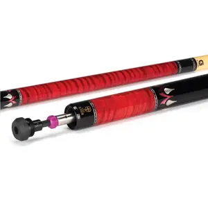 Red Stain Custom McDermott Cue - Perfect for Pool and Billiards Fans