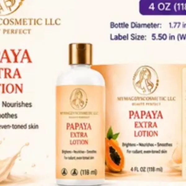 Magdy light papaya extra  lotion 4 ounces
