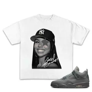 Retro 4 Wet Cement Unisex Tee, Mariah Scientist NY Shirt To Match Sneaker	