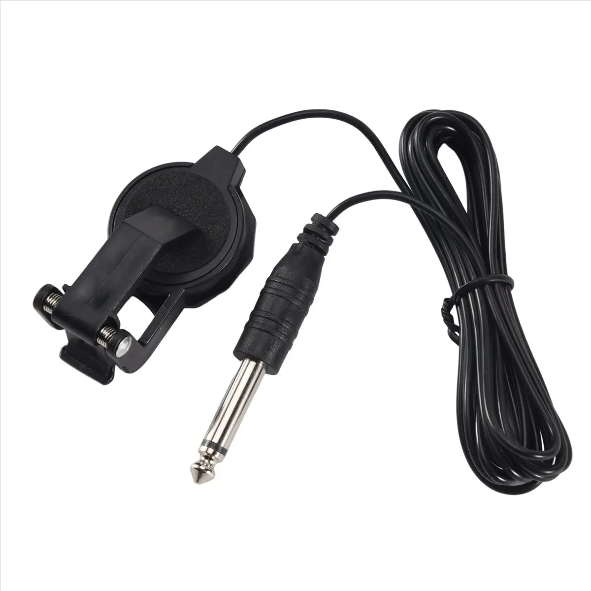 Clip-On Pickup Microphone for Acoustic Guitar Ukulele Violin Banjo Clip-On Pickup Microphone for Acoustic Guitar Ukulele Violin Banjo