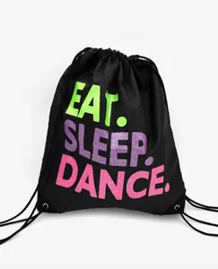 Capezio Eat Sleep Dance Drawstring Bag