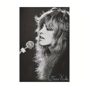 NO FRAME INCLUDE - Retro Vintage Steve Nicks Music Poster Print Home Hanging Decoration Wall Art Poster Decor Gifts For Fans