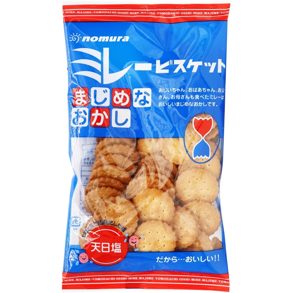 Nomura Baked Crunchy Wheat Base Crispy Biscuit Bars - 4.2oz Toasty Snack Treats
