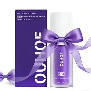 OUHOE Teeth Whitening Serum, Cleans Teeth And Tartar, Freshens Breath, Protects Gums And Brightening Teeth Essence