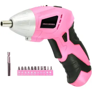 Cordless  Set - 3.6V Electric  Rechargeable Screw  Kit - Automatic Mini  Drill Set for Women - Portable Small Drill  ed  LED Light