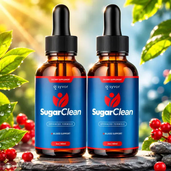 Sugar Clean Blood Support Drops SugarClean Supplement 60 Servings 2 Pack