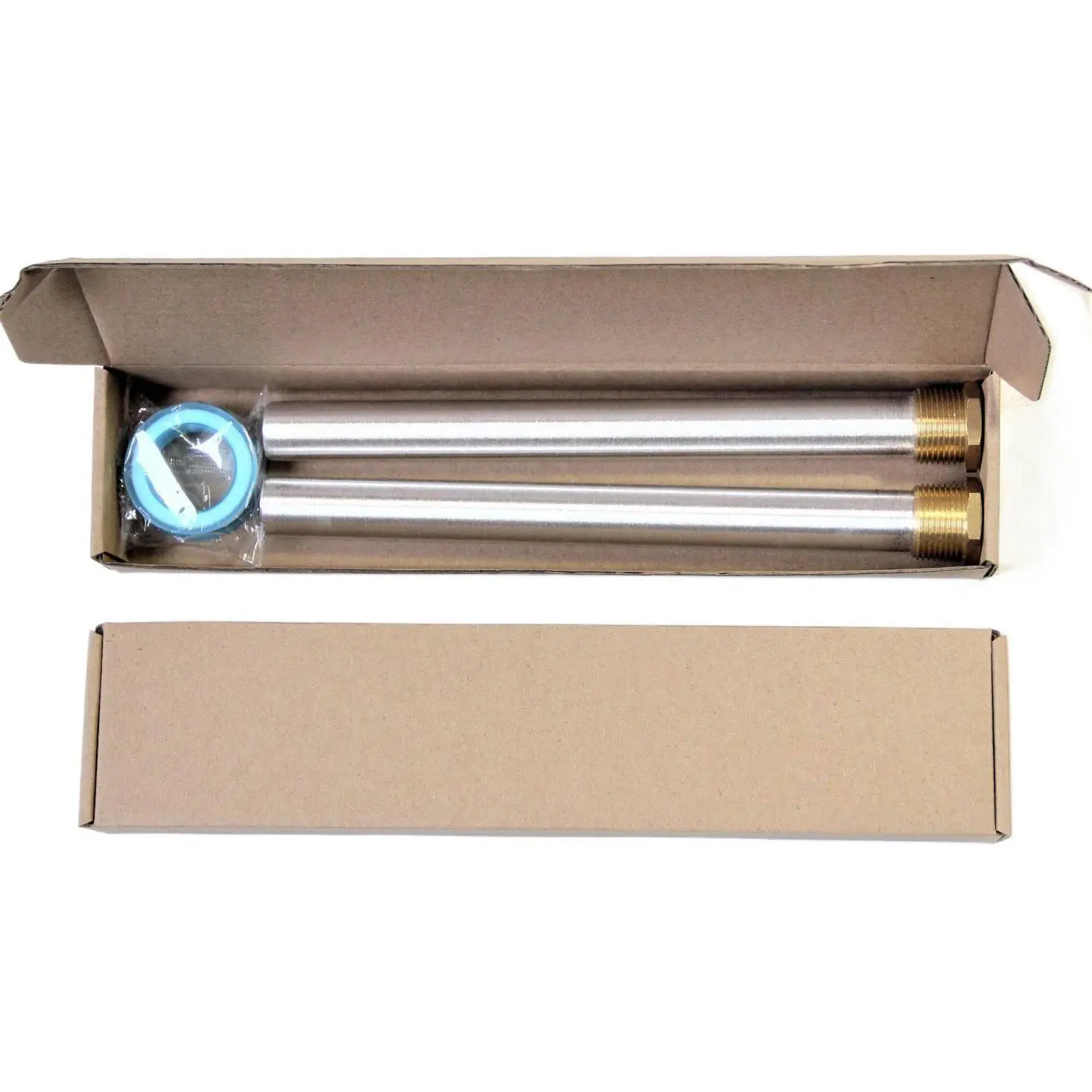 2-piece set (high-polish version) brass cap 3/4NPT