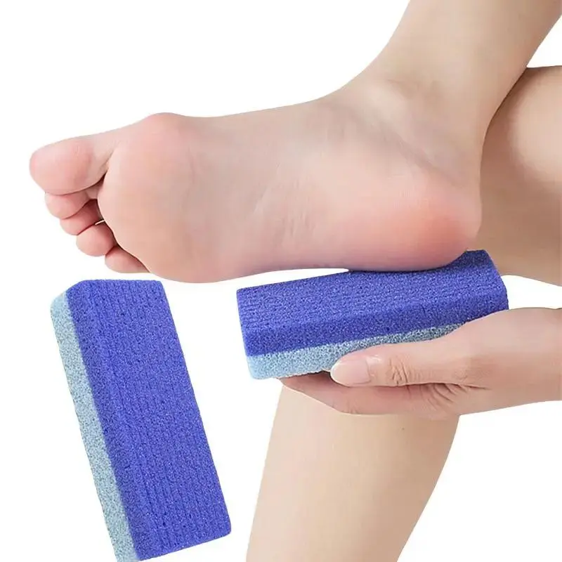 PU Foam Foot File Set, Dead Skin Remover & Pedicure Tool, Dual-Sided Striped Callus Scraper, Foot Massage & Smoothing Gadget, Foot Care Product