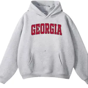 Georgia Hoodie, Vintage Oversized Sweatshirt for Men and Women, Classic Cotton Pullover, Retro Collegiate Graphic, Warm Gift, Streetwear Style graphic cotton hoodie