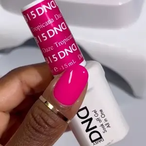 DND 815 TROPICANA DAZE Gel and Lacquer Duo nail care nail art color