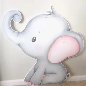 Baby Elephant Safari theme   party Props, Cutout , perfect for baby showers, centerpieces, and party decorations.