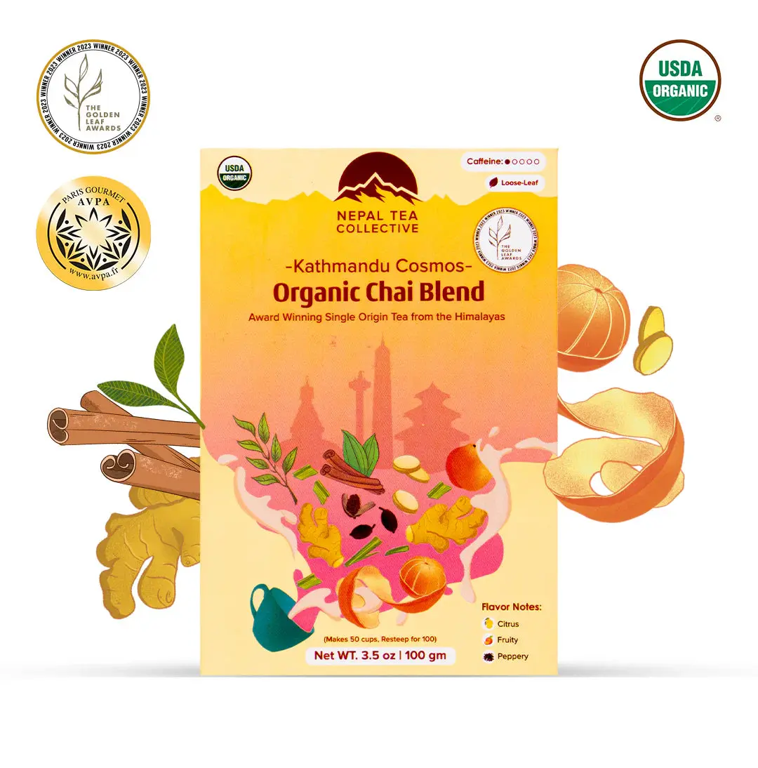 Kathmandu Cosmos - Organic Black Tea - Chai Blend
