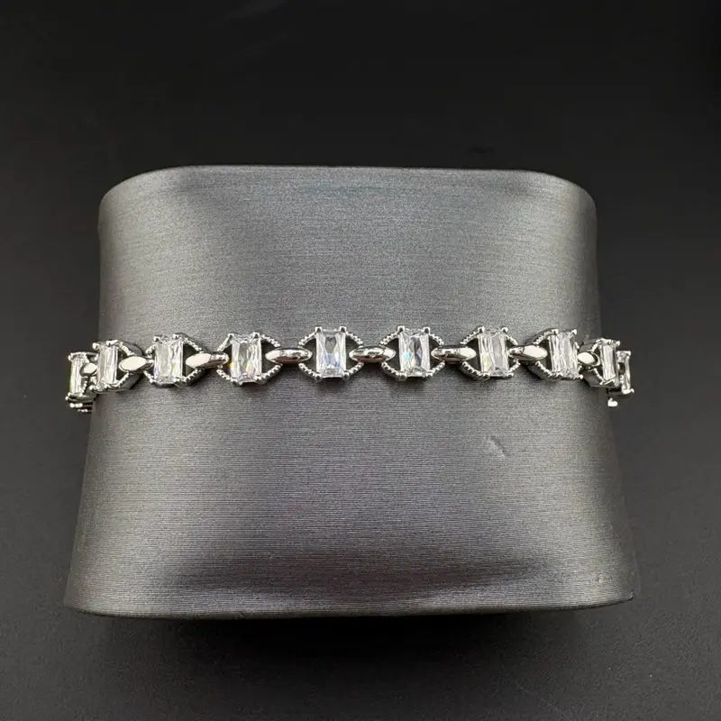 925 Sterling Silver Bracelet, Minimalist Design for Women, Hypoallergenic Fine Jewelry