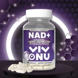 VivoNu NAD+ Supplement – 60 Capsules, Supports Cell Repair, Boosts Energy and Vitality, Promotes Healthy Glucose Metabolism and Weight Management, Supports Healthy Metabolism