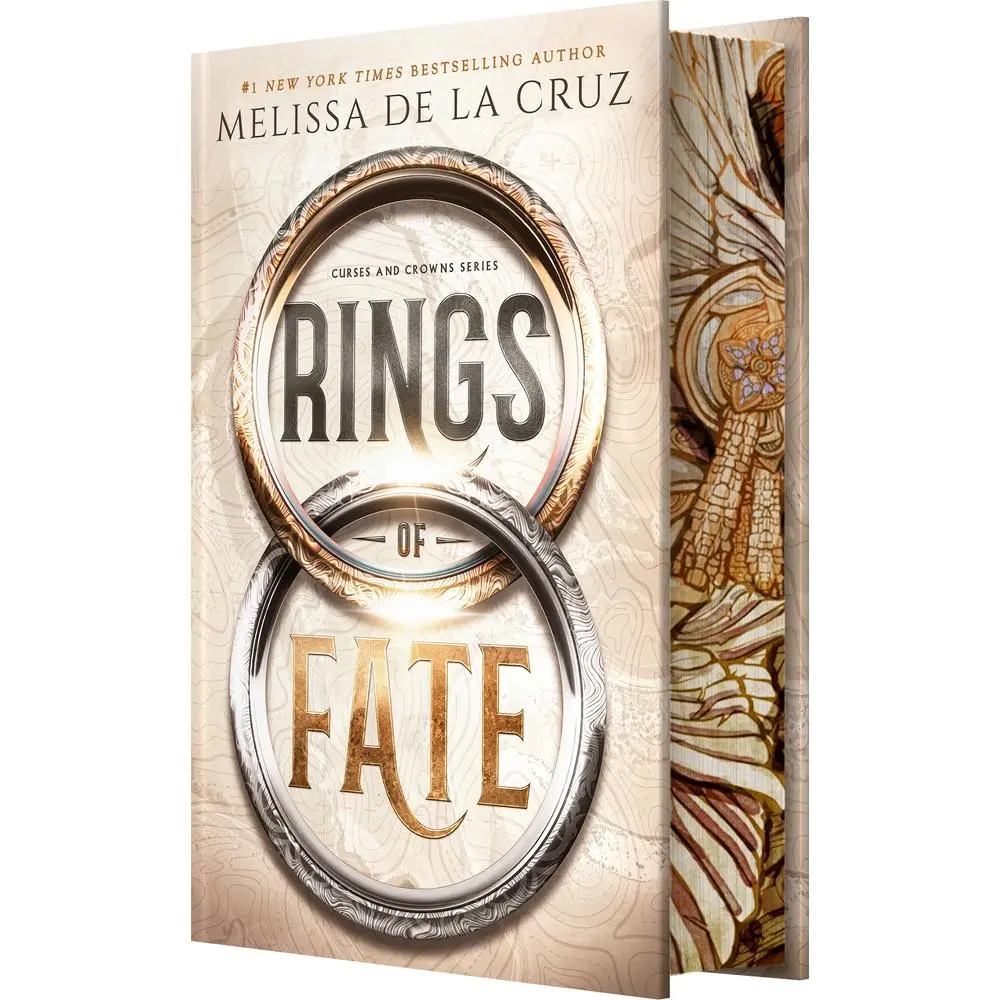USED Book - Rings of Fate (Deluxe Limited Edition): A Fake Engagement, Grumpy Sunshine Fantasy Romance by de la Cruz, Melissa (Hardcover) - english