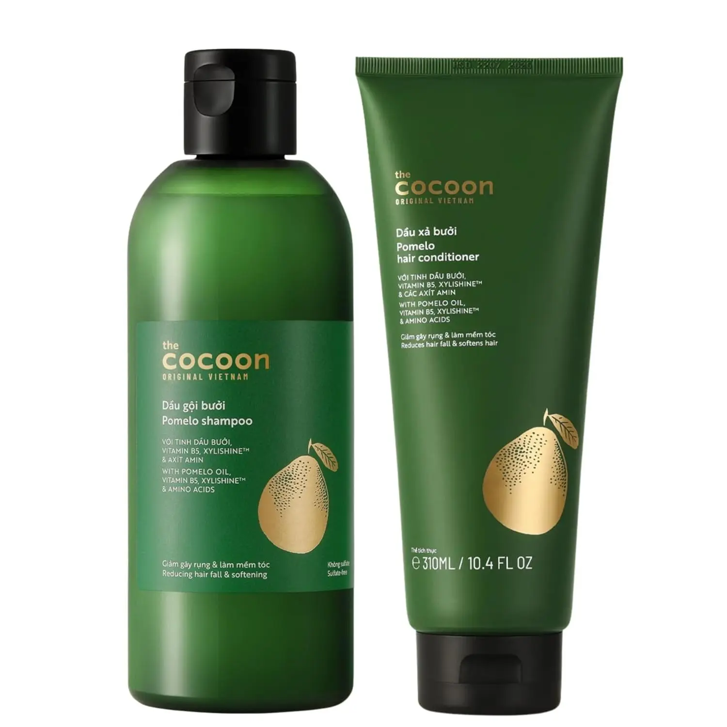 Cocoon Pomelo Shampoo & Conditioner Set 310ml each Restore Daily Cocoon Pomelo Shampoo & Conditioner Set 310ml each Restore Daily